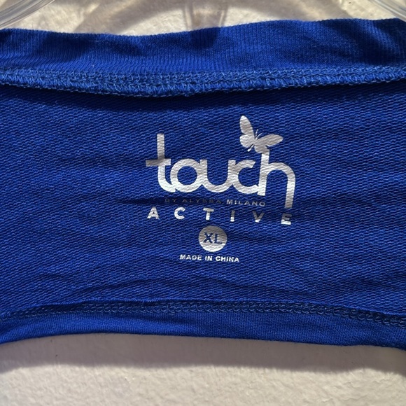 Touch by Alyssa Milano Women's Royal Blue New Jersey Nets Jersey - Picture 3 of 5